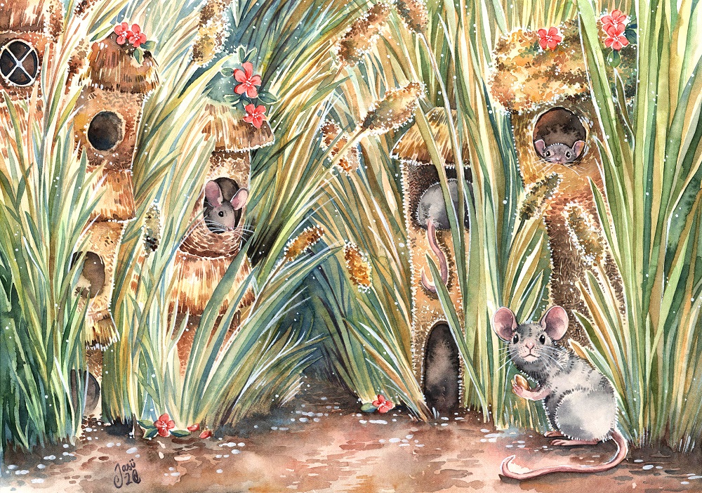 Print - Mouse Town